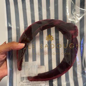 Lele Sadoughi Velvet Headband
